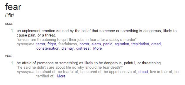 Fear